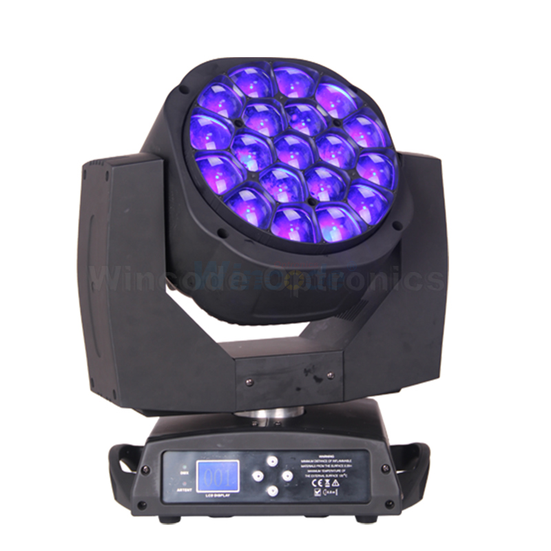 B-Eye K10 19×15W LED Zoom Lyre Wash Light