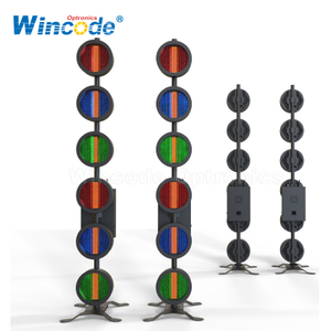 6 × 60W RVB Retro Style LED Lumière de fond de scène 