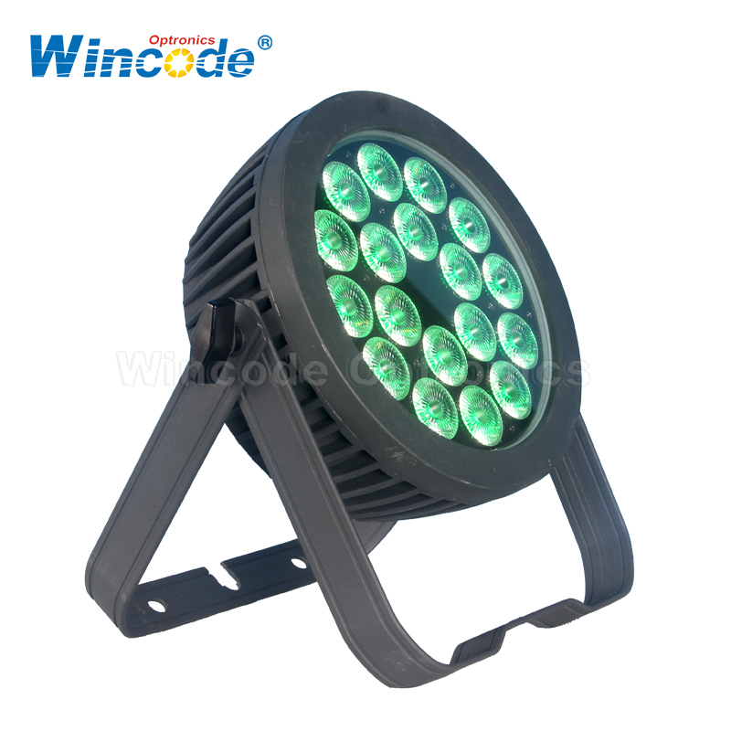 18×10W RGBWA+UV 6 en 1 LED Slim Par Light